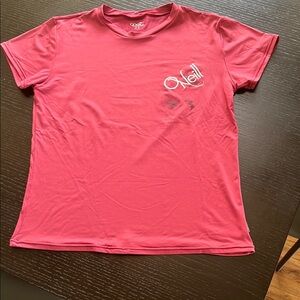 O'Neill Pink Rash Guard Swim T Shirt Size XL